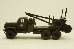 Краз-255Л лесовоз, хаки, Н726, Наш Автопром 1:43