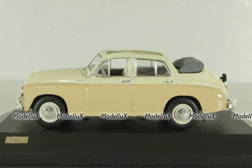 Газ-М-20Б Победа, кабриолет 1948, бежевая/желтая, V.M.S -Lviv 1:43