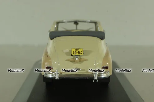 Газ-М-20Б Победа, кабриолет 1948, бежевая/желтая, V.M.S -Lviv 1:43
