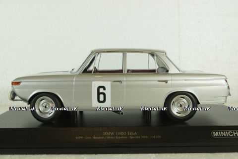 BMW 1800 Tisa  SPA 24 Hours 1965, Munaron/Eppelein, SPA 24 Hours 1965, 155652906, Minichamps 1:18