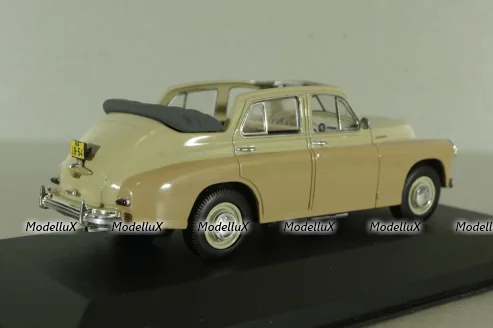 Газ-М-20Б Победа, кабриолет 1948, бежевая/желтая, V.M.S -Lviv 1:43