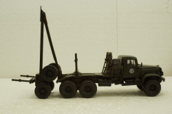 Краз-255Л лесовоз, хаки, Н726, Наш Автопром 1:43