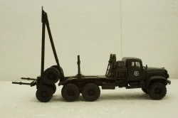 Краз-255Л лесовоз, хаки, Н726, Наш Автопром 1:43