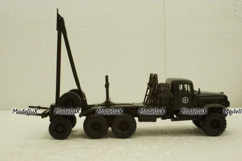 Краз-255Л лесовоз, хаки, Н726, Наш Автопром 1:43