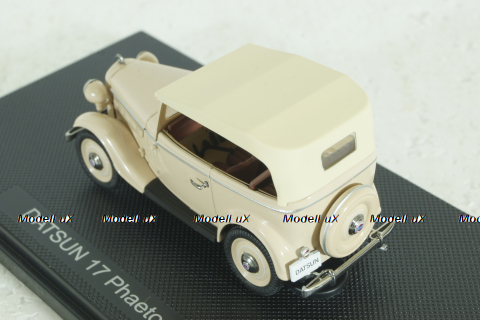 Datsun 17 Phaeton 1938 creme, 44354, Ebbro 1:43
