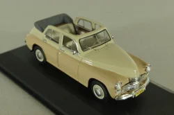 Газ-М-20Б Победа, кабриолет 1948, бежевая/желтая, V.M.S -Lviv 1:43