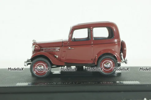 Datsun 17 Sedan 1938 red, 44347, Ebbro 1:43