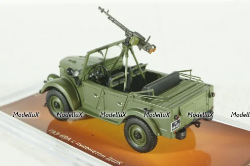 Газ-69А с пулеметом ДШК, TruckTyr 1:43 
