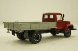 Газ-3307, бортовой с лебедкой, красный, (Конверсия), АвтоИстория 1:43