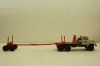 Краз-260Л лесовоз серый/красный, Н728, Наш Автопром 1:43