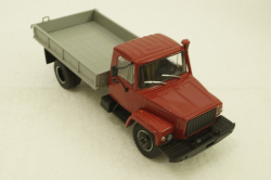 Газ-3307, бортовой с лебедкой, красный, (Конверсия), АвтоИстория 1:43