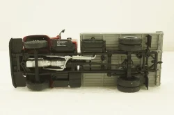Газ-3307, бортовой с лебедкой, красный, (Конверсия), АвтоИстория 1:43