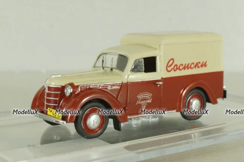 Москвич 400-420К, развозной фургон "Сосиски" 1953, Probe43 1:43