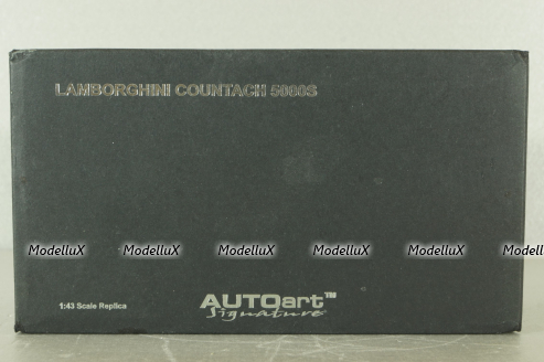 Lamborghini Countach 5000S 1982 blue, 54534, AutoArt 1:43 