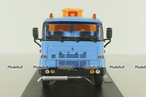 Star 200 fuel truck blue/orange, Model 43 1:43