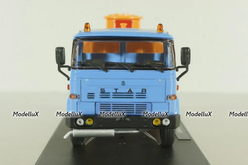 Star 200 fuel truck blue/orange, Model 43 1:43