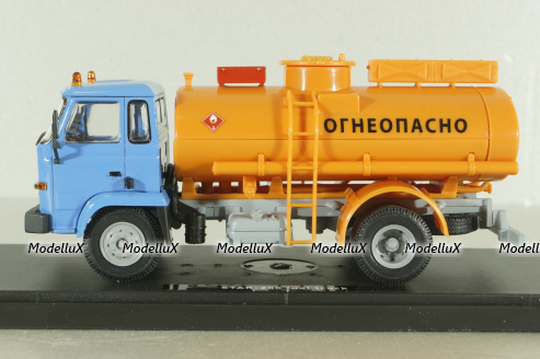 Star 200 fuel truck blue/orange, Model 43 1:43