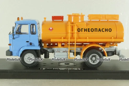 Star 200 fuel truck blue/orange, Model 43 1:43