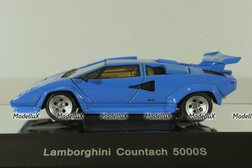 Lamborghini Countach 5000S 1982 blue, 54534, AutoArt 1:43 