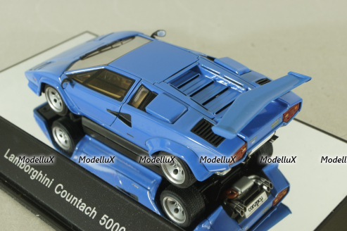Lamborghini Countach 5000S 1982 blue, 54534, AutoArt 1:43 