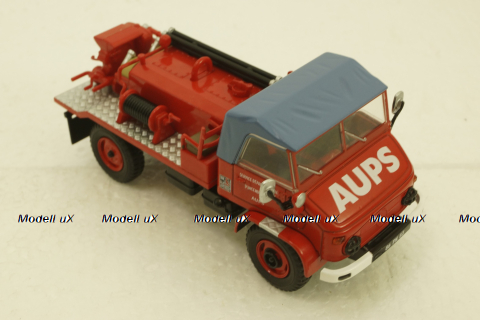 Mercedes Unimog 404, Maheu-Labrosse, Pompieri, Hachette 1:43