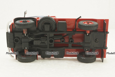 Mercedes Unimog 404, Maheu-Labrosse, Pompieri, Hachette 1:43