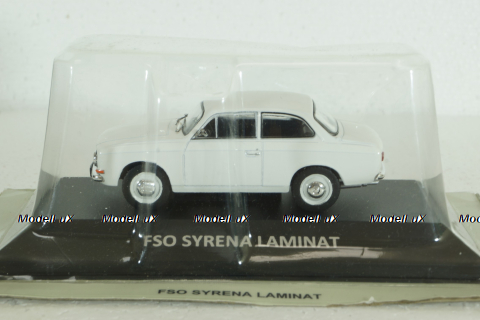 Syrena Laminat, white, Legendy FSO, 1:43