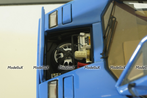Lamborghini Countach 5000S 1982 blue, 54534, AutoArt 1:43 