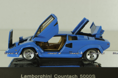Lamborghini Countach 5000S 1982 blue, 54534, AutoArt 1:43 