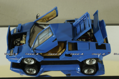 Lamborghini Countach 5000S 1982 blue, 54534, AutoArt 1:43 