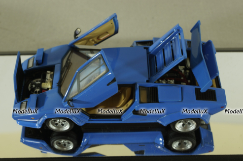 Lamborghini Countach 5000S 1982 blue, 54534, AutoArt 1:43 