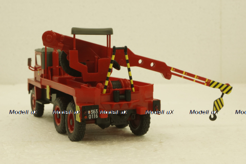 Berliet GBC, fire department, Hachette 1:43