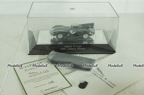 Jaguar D-Type Winner LeMans 24hr 1955, Hawthorn/Bueb, 65586, Autoart 1:43 Уценка!