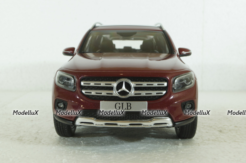 Mercedes GLB (X247) 2019, red metallic, 1803203, Solido 1:18
