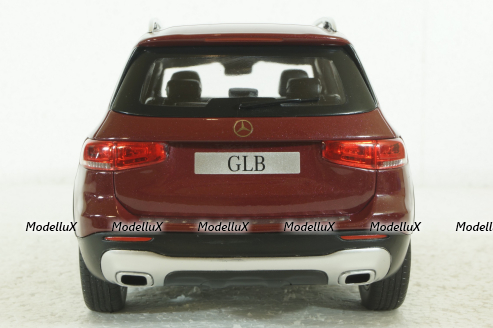 Mercedes GLB (X247) 2019, red metallic, 1803203, Solido 1:18