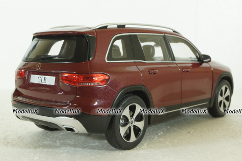 Mercedes GLB (X247) 2019, red metallic, 1803203, Solido 1:18