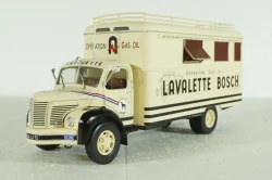 Berliet GLC6 Truck Operation Gas Oil, 2-assi, beige, G111A044, Berliet Collection #44, Hachette 1:43