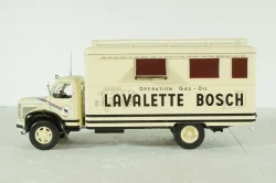 Berliet GLC6 Truck Operation Gas Oil, 2-assi, beige, G111A044, Berliet Collection #44, Hachette 1:43