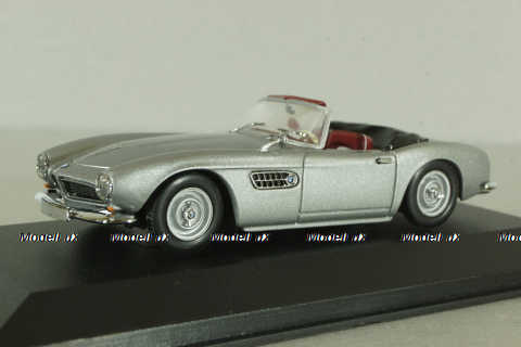 BMW 507 cabriolet 1957, silver, 22508, Minichamps 1;43
