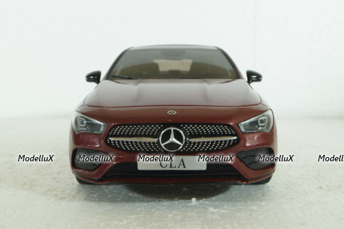 Mercedes AMG CLA Coupe (C118) 2019, red, 1803104, Solido 1:18