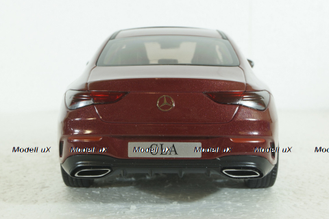Mercedes AMG CLA Coupe (C118) 2019, red, 1803104, Solido 1:18