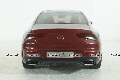 Mercedes AMG CLA Coupe (C118) 2019, red, 1803104, Solido 1:18