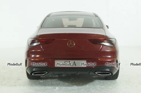 Mercedes AMG CLA Coupe (C118) 2019, red, 1803104, Solido 1:18