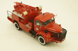 Berliet GLC 28 4x4, fire department, Hachette 1:43