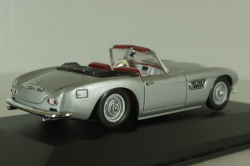 BMW 507 cabriolet 1957, silver, 22508, Minichamps 1;43