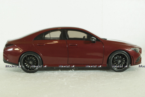 Mercedes AMG CLA Coupe (C118) 2019, red, 1803104, Solido 1:18
