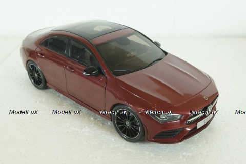 Mercedes AMG CLA Coupe (C118) 2019, red, 1803104, Solido 1:18
