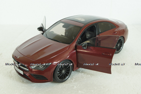 Mercedes AMG CLA Coupe (C118) 2019, red, 1803104, Solido 1:18