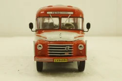 Volvo B375 bus 1957, red/white, Autobus Dal Mondo #72, Hachette 1:43