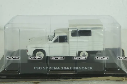 Syrena 104 Furgonik, white, Legendy FSO, 1:43